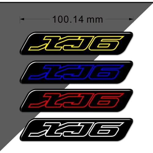 Stickers Tank pad Protector For Yamaha XJ6 XJ600 XJ 600 Diversion Fuel Fish Bone Emblem Badge Logo Motorcycle TankPad