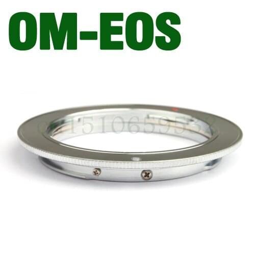 OM Lens to For Canon EF Mount Lens Adapter ring /focus infinity 600D