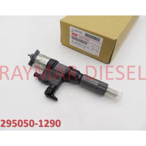 Genuine Diesel Common Rail Fuel Injector 295050-1290, 295050-1291, 8-98207435-0
