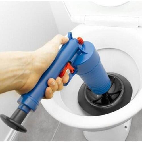 Hot Sales!!! Toilet Cleaner High Pressure Air Drain Clogged Pipes Sewer Unclog Plunger Tool