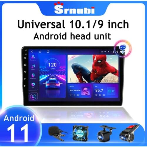 Srnubi Android 10 2 din 9/10 inch Car Radio Multimedia Video Player Navigation GPS Stereo Head unit For Nissan Kia Honda Toyota