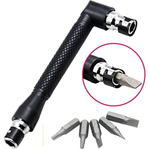 L-Shape Mini Double Head Socket Wrench Suitable For Routine Screwdriver Bits Utility Tool 11pcs Tool Set