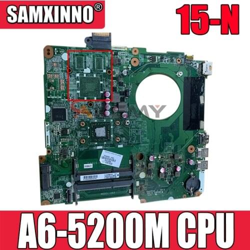 High quality For HP PAVILION 15-N Laptop Motherboard With A6-5200M CPU 734827-501 734827-001 DA0U93MB6D0 100% Tested Fast Ship