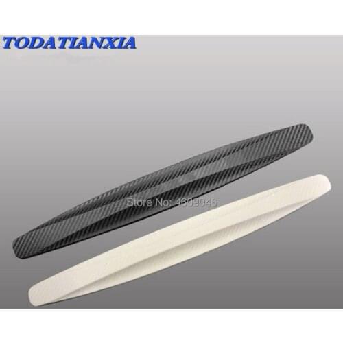 2pcs Car Bumper Protector Strip sticker for toyota aygo a golf 5 ibiza dacia duster fiat 500 suzuki seat bmw e46 ford focus 2