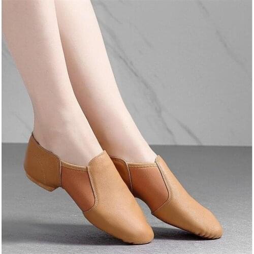 Dance Shoes Women Soft Practice Shoes Adult Teachers' Shoes Woven Belt with Semi-High Heeled Yoga Belly Dance Gym Shoes