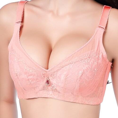 Thin Lace Bralette Sexy Bh Super Push up Bra Plus Big Size Underwear Bras for Women Brassiere sexy lingerie Intimates Lace 95C