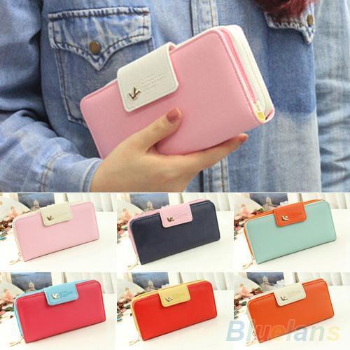 Purse Women Zipper Leather Wallet Card Phone Holder Clutch Wallet Long Purse Handbag Carteira Feminina Luxury brand Purse 2020