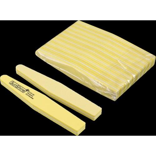 1PCS Sponge Nail File Sandpaper Trimmer Nail Buffer Block For Manicure Lime a ongle 100/180 Washable Buffing Sanding File