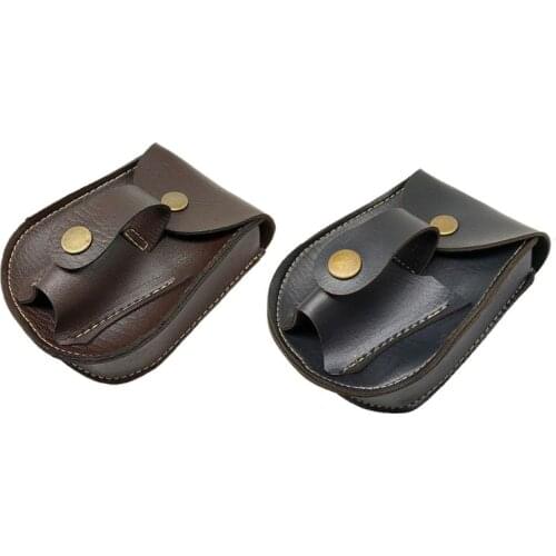 Handmade Leather 2 In 1 Hunting Slingshot Catapult Steel Balls Bearings Bag Pouch Case Holder