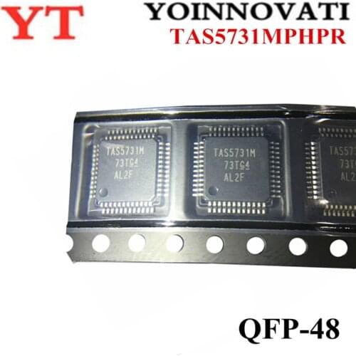 5pcs/lot TAS5731M TAS5731MPHPR 5731 HTQFP48 DIP-8 IC