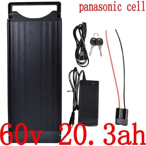60V1500W 2000W 2500W Battery 60V 20Ah 17Ah 15Ah 14.5Ah 11.6Ah 12AH Electric Bike battery 60V lithium battery use panasonic cell