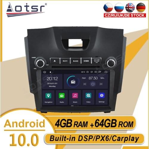 64G For Chevrolet TRAILBLAZER Holden S10 ISUZU D-MAX Colorado Car Stereo Multimedia Player Android Navi Radio Carplay Head Unit