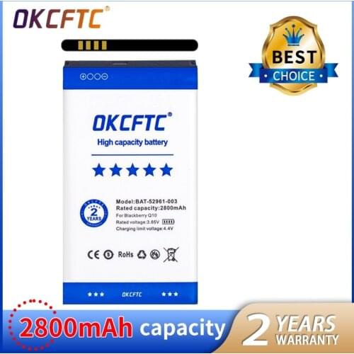 High quality 2800mAh ACC-53785-201 / BAT-52961-003 / NX1 Battery For Blackberry Q10 / Q10 LTE / Q10 LTE SQN100-1 Phone battery