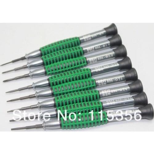 Free shipping BEST-896 8 in 1 Precision Multi-purpose screwdriver set for cell phone opening tools kit