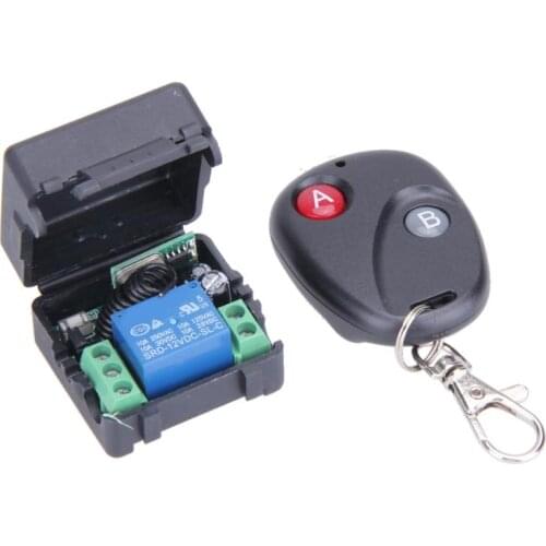 Wireless Remote Control Switch Universal DC 12V 10A 433MHz Telecomando Transmitter with Receiver for Anti-theft Alarm System