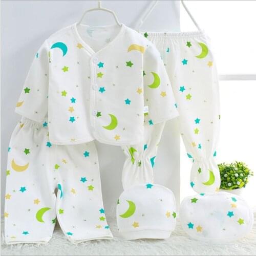Newborn baby clothing sets baby girls boys clothes Hot new Brand baby gift infant cotton Cartoon underwear (5pcs/set)