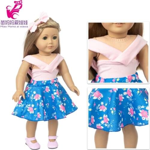 Doll Dress 18" Girl Doll Dress Toys Doll Clothes Baby Girl Gifts