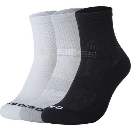 5 Pairs Men Sport Socks Compression Nylon Fitness Running Bike Cycling Hiking Outdoor Basketball Football Breathable Socks