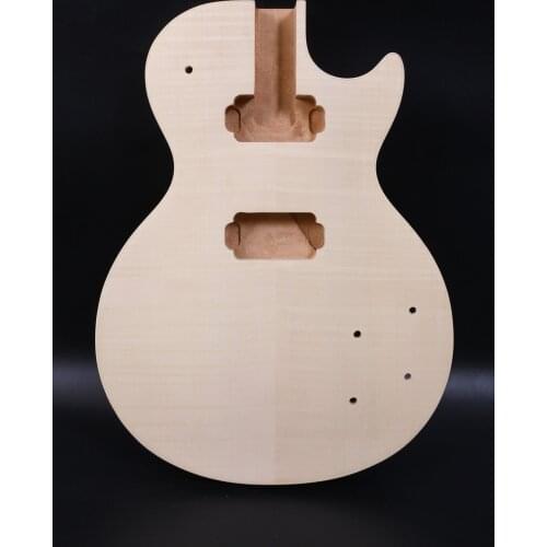 New L 1pcs Electric guitar Body Solid Body mahogany Flame Maple Veneer