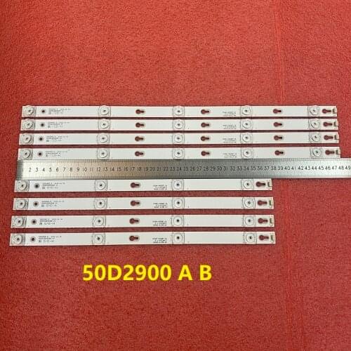 5set=40pcs LED backlight For TCL L50E5800A 50E17US 50P20US 50D2900 A B 50HR330M05A9 50HR330M04B9 V4 4C-LB5005 LB5004-HR13J HR03J