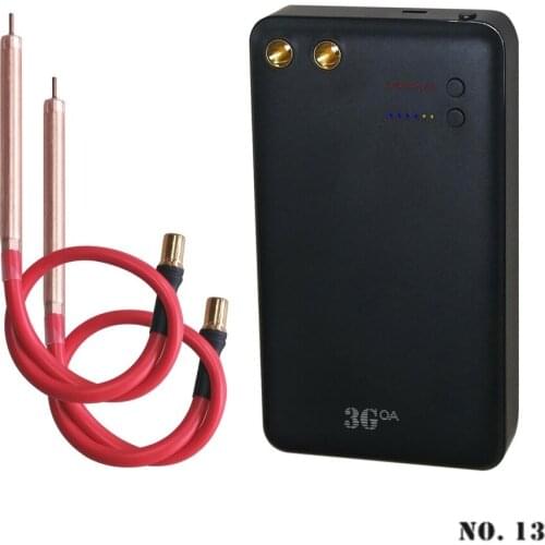 Portable 6 Gears Adjustable Mini Spot Welding Machine For 18650 Battery DIY Rechargeable Spot Welder Tool Kit Black White