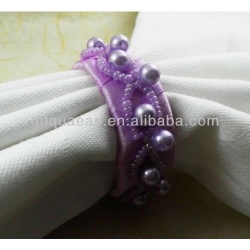 Aliexpress sold beaded wedding napkin ring