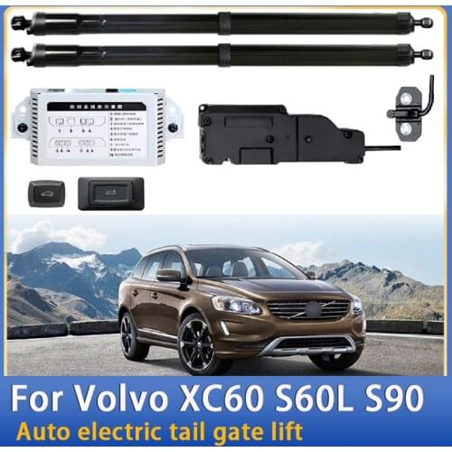 Ouchuangbo car electric tail door lift Remote control Single foot start sensor for Volvo XC60 S60L S90 flap to open the door