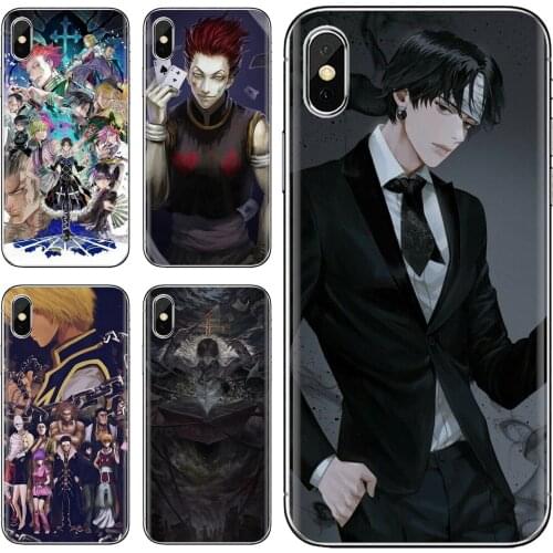 For Huawei P30 P40 P20 P7 P8 P9 P10 Lite Plus Pro 2015 2016 2017 Mini Silicone Cover hunter-hxh-C-Phantom-Troupe-hunter