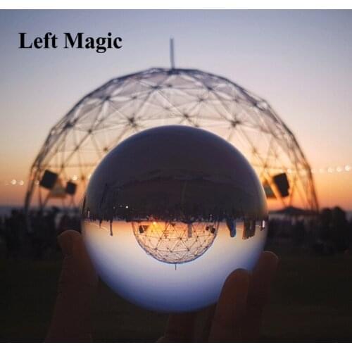 Ultra Clear Acrylic Crystal Ball 100MM Contact Juggling Magic Tricks For Professional Magician Magie Illusion Toy Accessories
