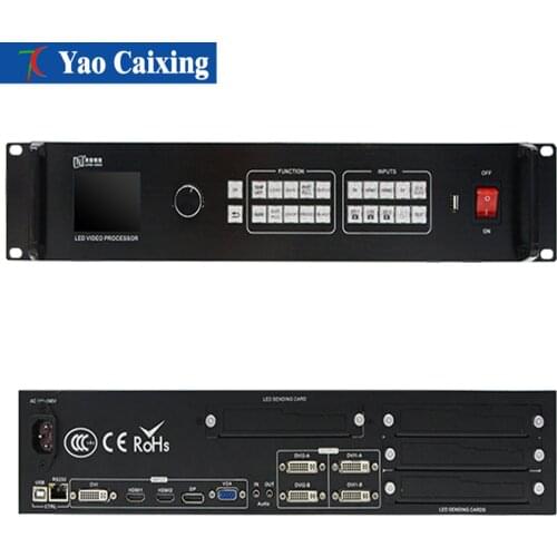 HD 4K DP input video processor, P1.8 / P1.6 / P1.5 / P1.2 small pitch full color display, compatible novastar / linsn send card