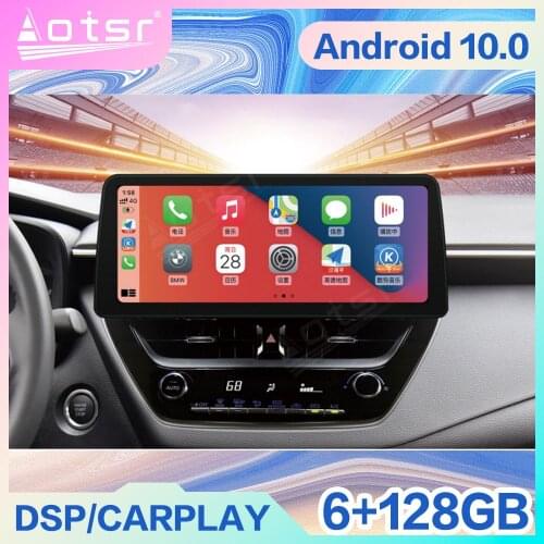 12.3'' 128G Android 10 For Toyota Corolla 12 2018 -2021 Car Radio Multimedia Video Player Navigation Stereo GPS HeadUnit No 2din