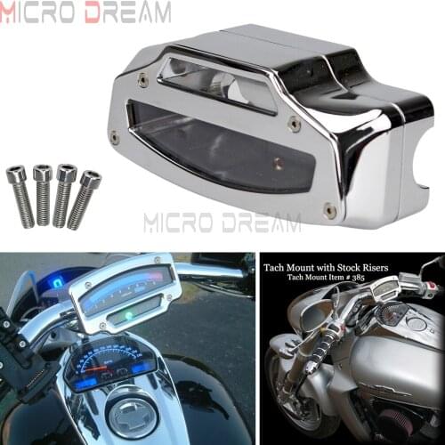 2006-2016 CNC Aluminum Motorcycle Chrome Tachometer Speedo Gauge Meter Housing Cover For Suzuki Boulevard M109R VZR1800