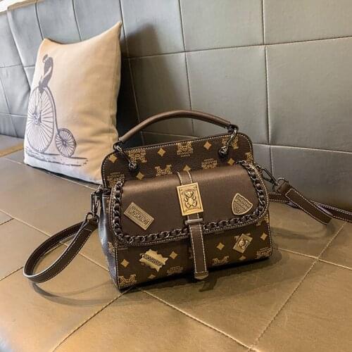 2020 New Style WOMENS Bag Cool Handbag Package Europe and America Fashion Shoulder Bag Shoulder Bag Manufacturers a Generation