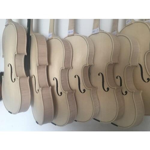 4/4 Violino Unvarnished top and back 10pcs violins wholesale