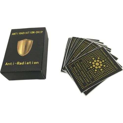 50pcs G1 SEVEN Anti Radiation Stickers 2500CC Energy Shield for Mobile Phone Sticker Health