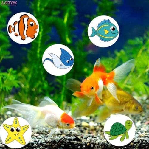 500 Cute Cartoon Star Fish Stickers Childrens Reward Label Encourage Decorative Paper Cutting Stationery Stickers