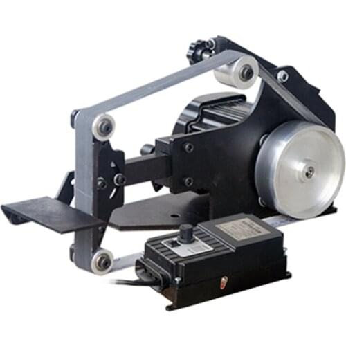 762*25mm Brushless Belt Sander 800W Fixed Angle Sharpening Machine Got 6 Free Abrasive Belt Small DIY Polishing Machine SD-762WS
