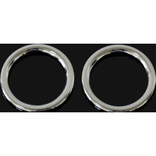 ABS Chrome Car Air Interior Side Door Speaker Cover Trim Fit For Mitsubishi ASX Outlander 2012 2013 2014 Car Styling