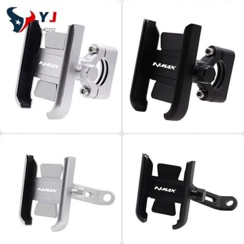Motorcycle Accessories Handlebar Mobile Phone Holder GPS Navigation Stand Bracket For YAMAHA NMAX155 NMAX125 NMAX N-MAX
