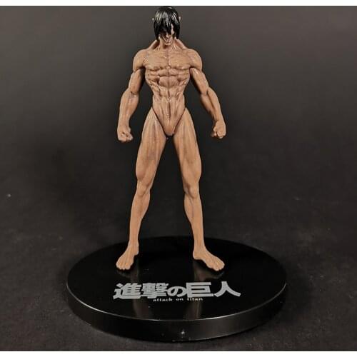 Attack on Titan Eren Jaeger PVC Figure Doll Collectible Model Figurine Toy