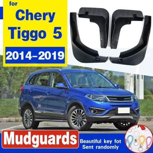 Car Front Rear Mudguards Fender Flares Mud Splash Guards Mud Flaps for Chery Tiggo 5 2014 2015 2016 2018 Mudflap Accessories