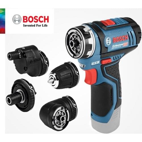 Bosch GSR 12V-15 FC Professional Cordless Drill/Driver 12V Electric Drill Household Screwdriver Power Tool Multifunction Drills