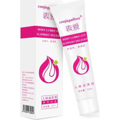 Sex Lubricant 25mL Transparent Water-based Sex Oil Safety Vaginal Anal Gel Adults Sex Protection Products Sex Toys For Adult