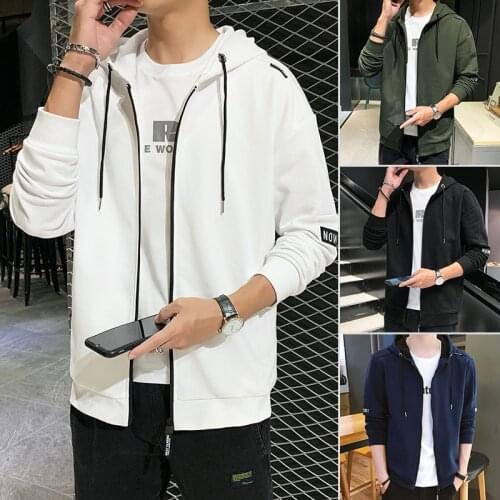 KKSKY White Hoodie Men Sweatshirts Winter Streetwear Male Dress Hooded Zipper Hip Hop Homme Clothing OverSize 4XL Korean Style