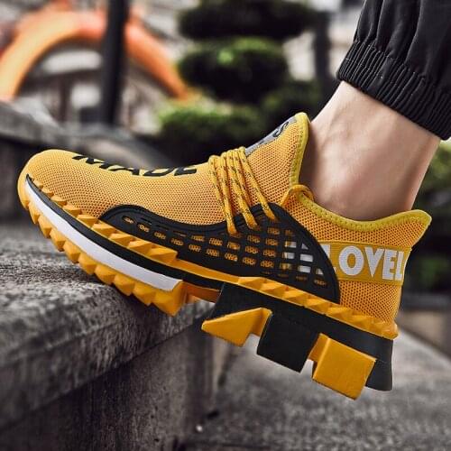 2019 men sneakers running Shoes Lace Up Breathable sport shoes men Casual Design Light Weight zapatillas hombre chaussure homme