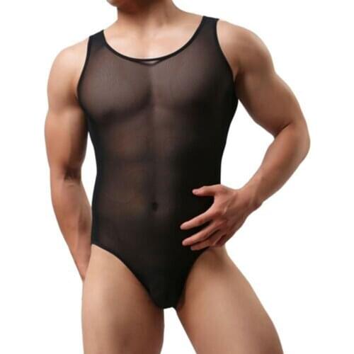 Men Leotard Ckstrap Bul Ge Pouch Underwear