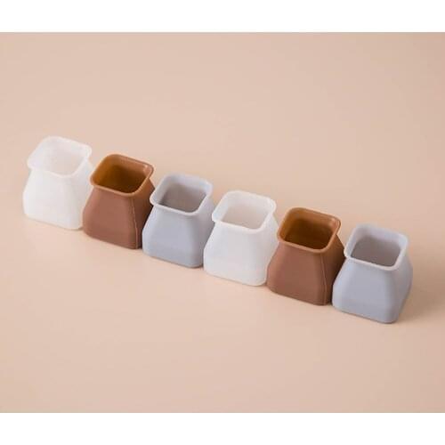 PTable and Chair Foot Pad Silica Gel Chair Feet Gloves Mute Anti-slip Wear-Resistant Flooring Table Mats Stool Table Leg