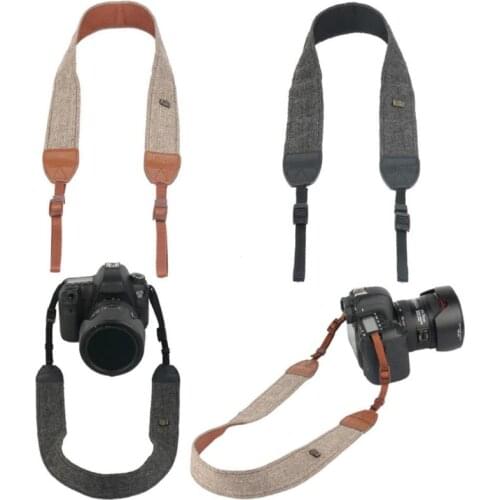 Camera Shoulder Neck Strap Vintage Belt Universal Strap for All Brands of DSLR Camera Sony Nikon Canon Olympus