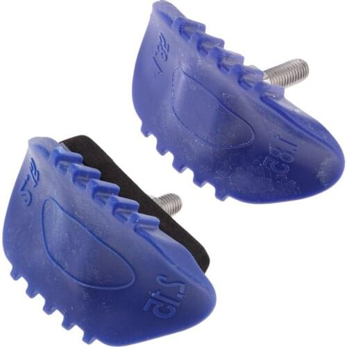 Blue Rubber Wheel Rim Security Lock Anti-Slip Studs , 1.85 & 2.15inch