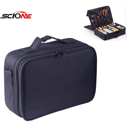 3 Size Fishing Bag Tackle Shoulder Bags Large Capacity Portable Lure Line Storage Outdoor Handbag Camping Hiking X282G